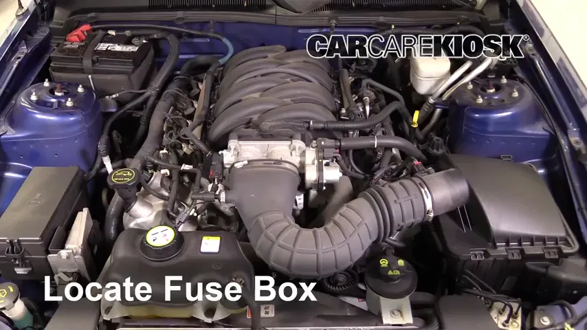 2007 Ford Mustang GT 4.6L V8 Coupe Fuse (Engine) Check